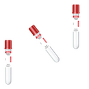 Tubo Ativador de Coágulo 4.0 ml Tampa Vermelha 100un - Medix