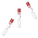 Tubo Ativador de Coágulo 4.0 ml Tampa Vermelha 100un - Medix