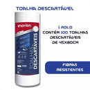Toalha Branca TW4580 45 cm x 80 cm 100un - Inoven