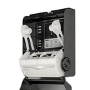 Dispenser Autocortante Para Papel Toalha Bobina Preto - Brave Nobre