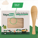 Colher de Bambu Para Sopa 50un - Talge