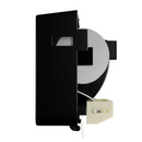 Dispenser Com Alavanca Para Papel Toalha Bobina Preto - Brave Nobre