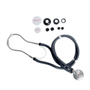 Estetoscópio Rappaport Duplo Cinza - Supermedy