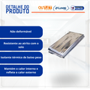 Manta Térmica Aluminizada 2,10x1,40m - Resgate SP