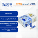Lanceta de Segurança 28G 100un - Descarpack