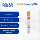 Tubo Sangue Soro Gel 5ml 13X100 Amarelo - Descarpack