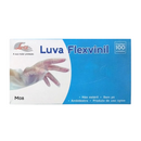 Luva Viniflex Transparente Sem Pó 100un - Luvix