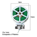 Arame Encapado Para Jardinagem Amarrar Sacos + Cortador 50M - MB