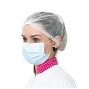 Touca Descartável TNT Elástico Branca 100un - Dr. Luvas