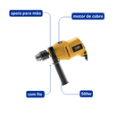 Furadeira De Impacto 127V  + 1 Ano de Garantia - Mb Tools