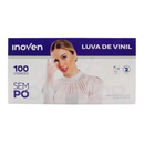 Luva de Vinil Com Pó 100un - Inoven
