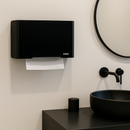 Dispenser Para Papel Toalha Interfolhas 3D Inox Preto - Select Nobre