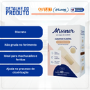 Curativo Flexível Bege Translúcido 40un - Missner