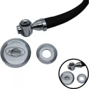 Estetoscópio Rappaport Duplo Preto - Supermedy