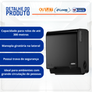 Dispenser Autocortante Para Papel Toalha Bobina Preto - Brave Nobre
