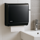 Dispenser Com Alavanca Para Papel Toalha Bobina Preto - Brave Nobre