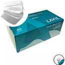 Máscara Tripla Com Elástico 50un - Lavie