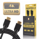 Cabo HDMI 2.0 Ultra HD 3D 4K Banhado À Ouro 1,8m - MB