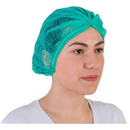 Touca Descartável TNT Verde 100un - Anadona