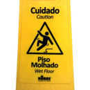 Placa Plástica Sinalizadora  Piso Escorregadio - Nobre