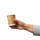 Copo De Papel Kraft Para Café 350ml 25un - Talge