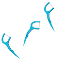 Fio Dental Com Haste Flexível 50un - Supermedy