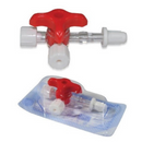 Torneira Descartável 3 Vias Luer Slip 50un - Descarpack