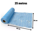 Pano Multiuso 28cm x 25m Azul - Inoven