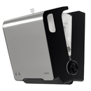 Dispenser Autocortante Para Papel Toalha Bobina Inox - Brave Nobre