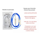 Equipo para Nutrição Enteral Escalonado 10un - Descarpack