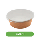 Pote de Papel Kraft 750ml 50un - Talge