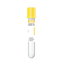Tubo Coleta Sangue Ativador De Coágulo + Gel 5ml Amarelo 100un - Medix