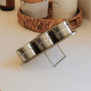 Porta Temperos Inox 6un - MC