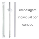 Canudo de Papel Branco 200un - Talge