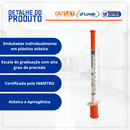 Seringa de Insulina 1ml Agulha Fixa 12,7x0,33mm 100un - Descarpack