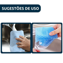 Pano Multiuso 30x50cm Azul 5un - Mr. Plus