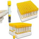 Tubo Coleta Sangue Ativador De Coágulo + Gel 5ml Amarelo 100un - Medix