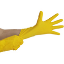 Luva de Limpeza Amarela  - Nobre