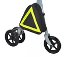 Muleta Canadense Regulável Com Rodas E Freio - Supermedy