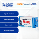 Algodão Em Rolo Hidrófilo 25g - Farol