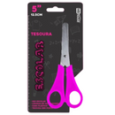 Tesoura Escolar Infantil Sem Ponta Super Segura - MB