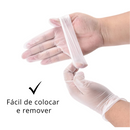 Luva de Vinil Com Pó 100un - Inoven