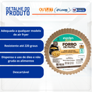 Forma Descartável Para Air Fryer Redonda 24x25cm 25un - Inoven