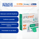 Agulha Para Caneta De Insulina 4mm 32G 7un - Uniqmed