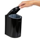 Mini Dispenser Para Sabonete Líquido Álcool Gel Preto 500ml - Nobre