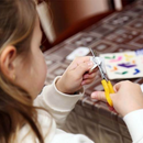 Tesoura Escolar Infantil Sem Ponta Super Segura - MB