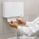 Dispenser Para Papel Toalha Interfolhas 3D Inox Branco - Select Nobre