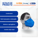 Máscara Respiratória Sem Válvula PFF2 - Camper