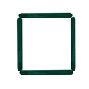 Palitos Ponta Redonda Verde 100un - Inoven