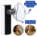 Nebulizador Inalador Portátil Silencioso Adulto e Infantil - Supermedy